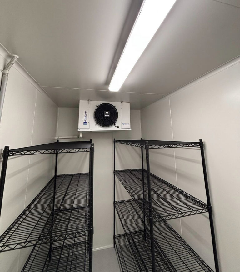 Cool Room With Black Racks