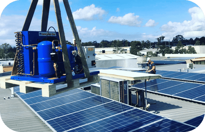 New Installed Commercial Air Condition — Instachill in Gold Coast, QLD